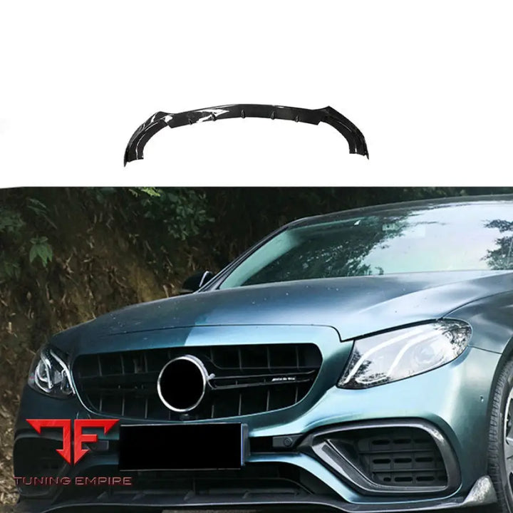 MERCEDES BENZ W213 E63 DRY CARBON FRONT LIP TO B STYLE