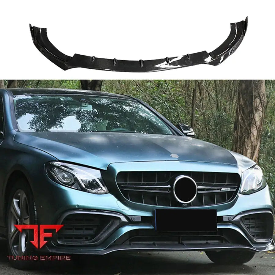 MERCEDES BENZ W213 E63 DRY CARBON FRONT LIP TO B STYLE