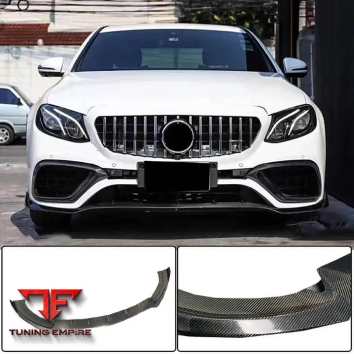 MERCEDES BENZ E CLASS W213 E63 (S) AMG CARBON FIBER PARTS 2016-2020Y