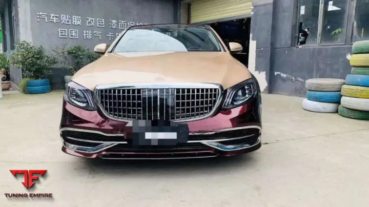 MERCEDES-BENZ E-CLASS W213 UPGRADE TO MAYBACH STYLE CONVERSION BODY KIT