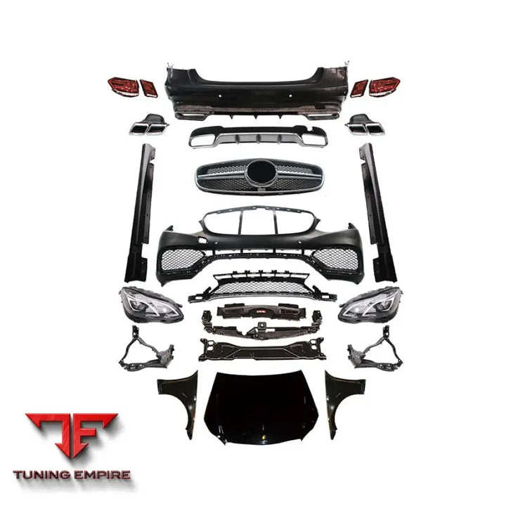 MERCEDES-BENZ E(W211) UPGRADE TO E63(W212) BODY KIT 2008-2013Y