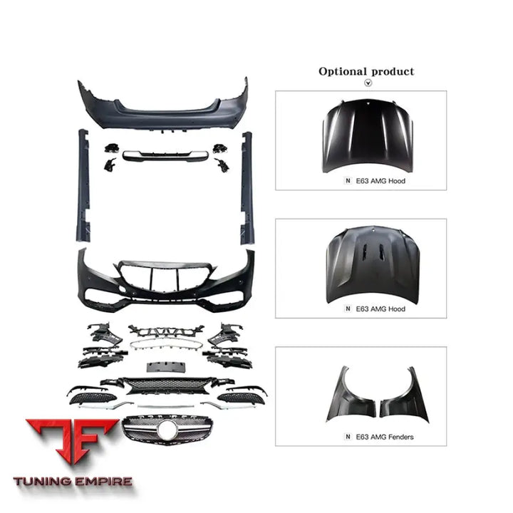 MERCEDES-BENZ E(W212) UPGRADE TO E63 AMG BODY KIT 2014-2016Y