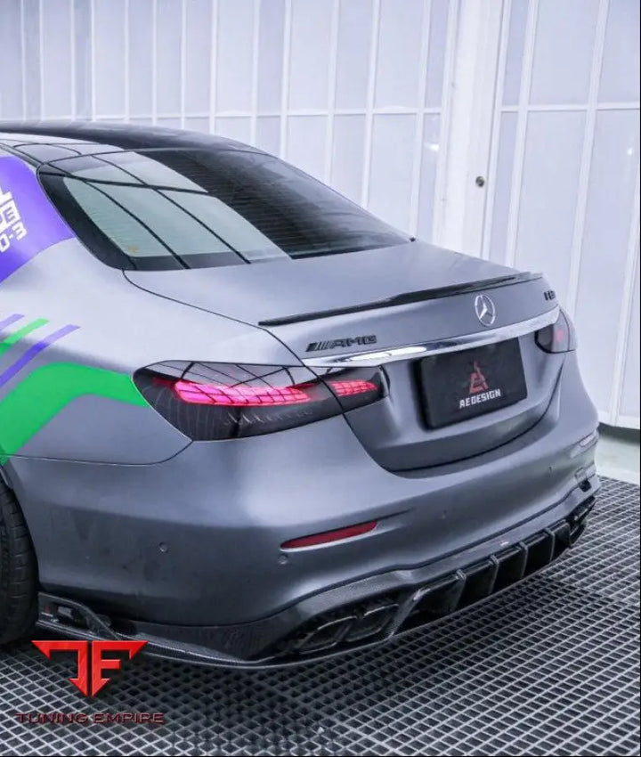 MERCEDES-BENZ W213 sedan AE rear spoiler
