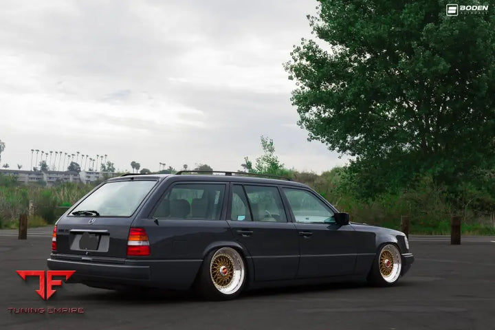 MERCEDES BENZ E500 FORGED WHEELS AND EXHAUST SYSTEM
