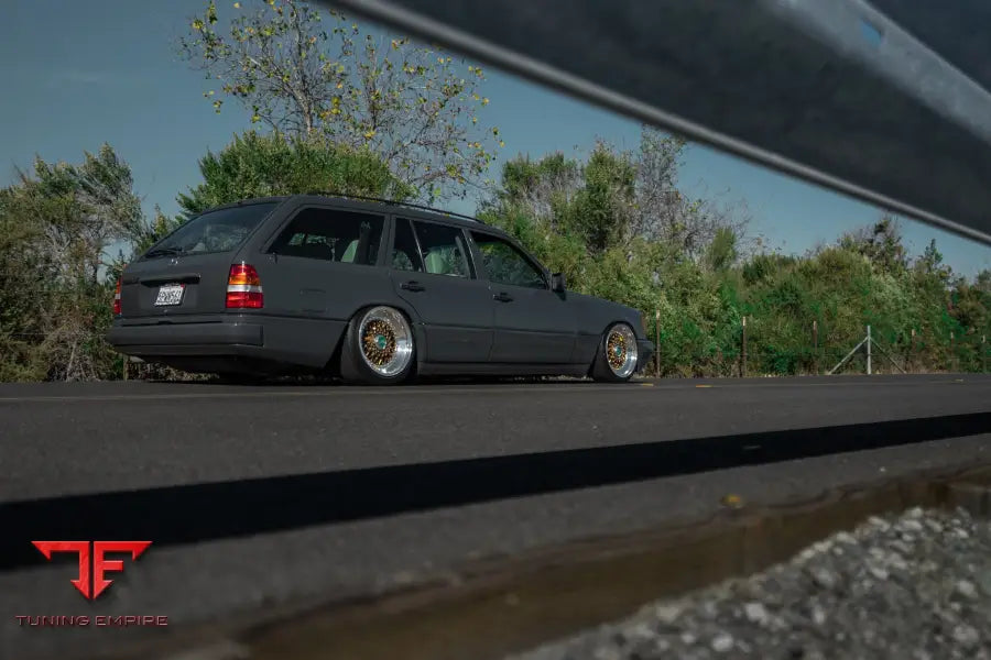 MERCEDES BENZ E500 FORGED WHEELS AND EXHAUST SYSTEM