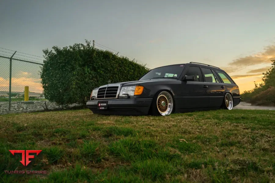 MERCEDES BENZ E500 FORGED WHEELS AND EXHAUST SYSTEM