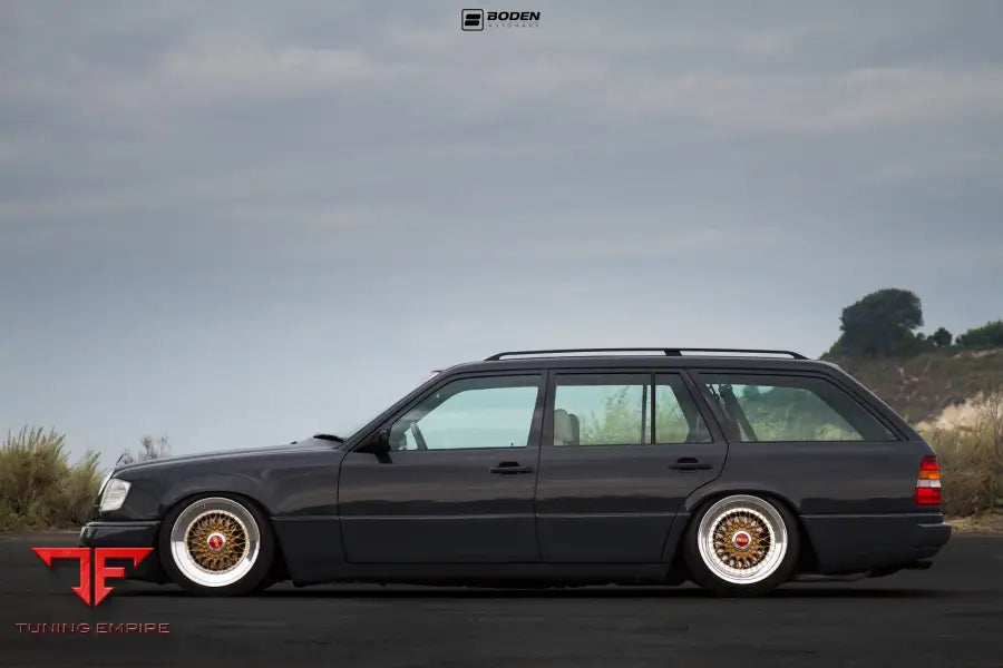 MERCEDES BENZ E500 FORGED WHEELS AND EXHAUST SYSTEM