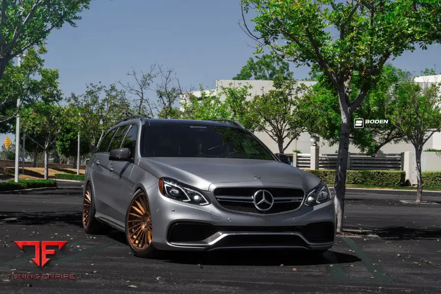 MERCEDES BENZ E63 AMG FORGED WHEELS AND EXHAUST SYSTEM
