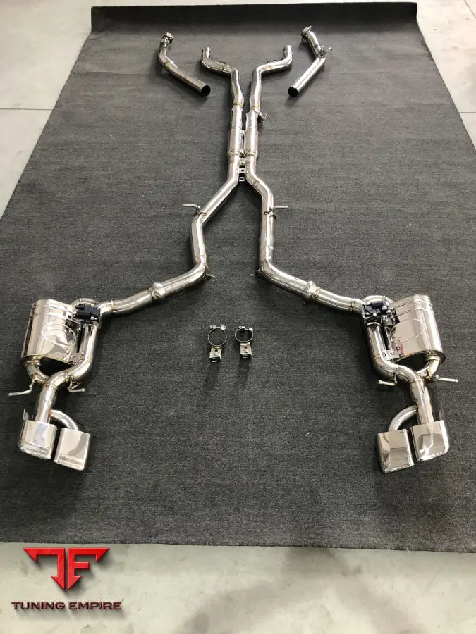 MERCEDES BENZ E63 W212 VALVETRONIC EXHAUST SYSTEM
