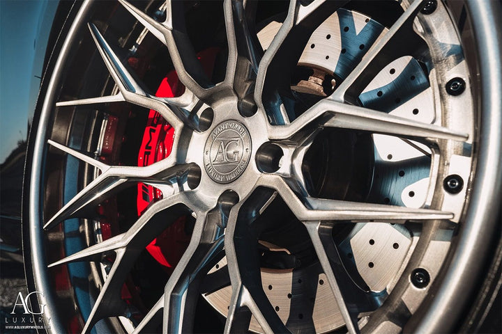Mercedes-Benz E63S AMG on custom forged wheels