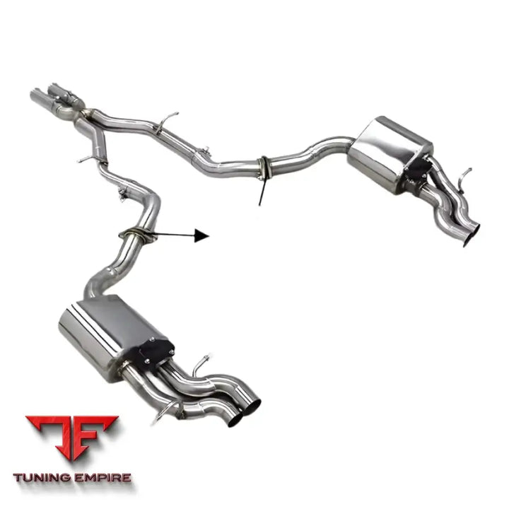 MERCEDES-BENZ E63 E63S W212 6.2L AMG CATBACK VALVETRONIC EXHAUST SYSTEM 2007-2016
