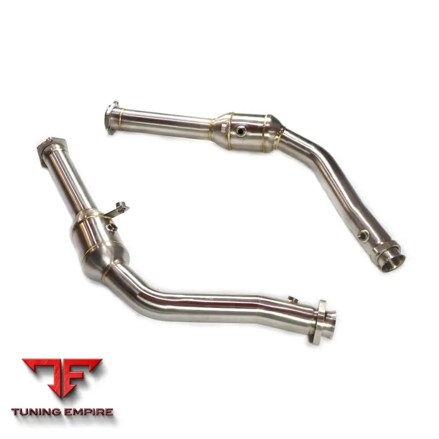 MERCEDES BENZ G-CLASS G63 W463 STAINLESS STEEL CATBACK RAZOR EXHAUST DOWNPIPE