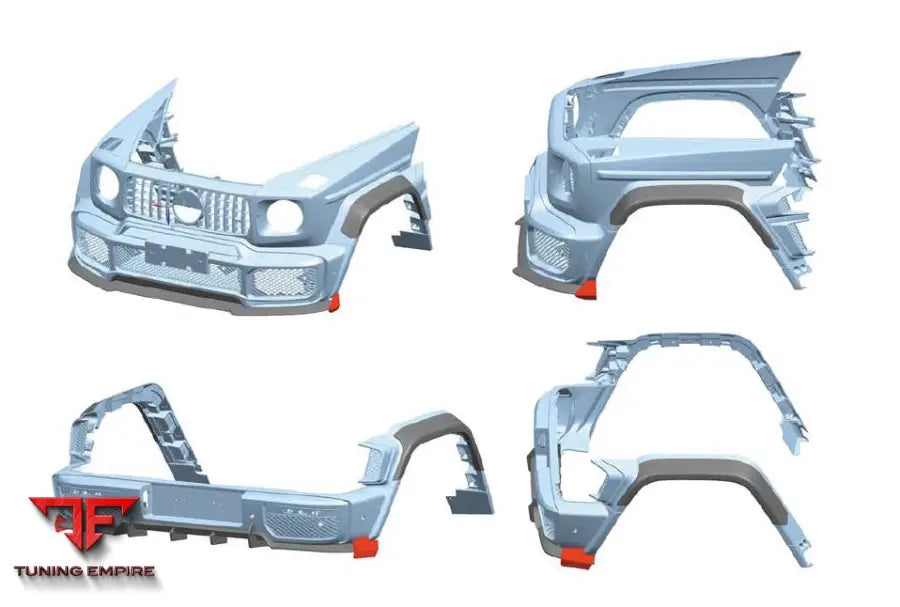MERCEDES-BENZ G-CLASS G63 W463A W464 2021 + DRY CARBON BODY KIT