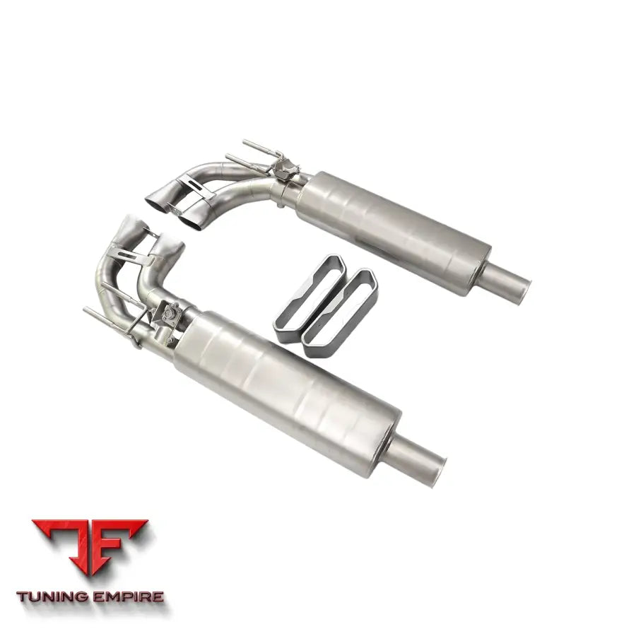 MERCEDES BENZ G-CLASS G63 W464 STAINLESS STEEL CATBACK RAZOR EXHAUST WITH MUFFLER VALVE