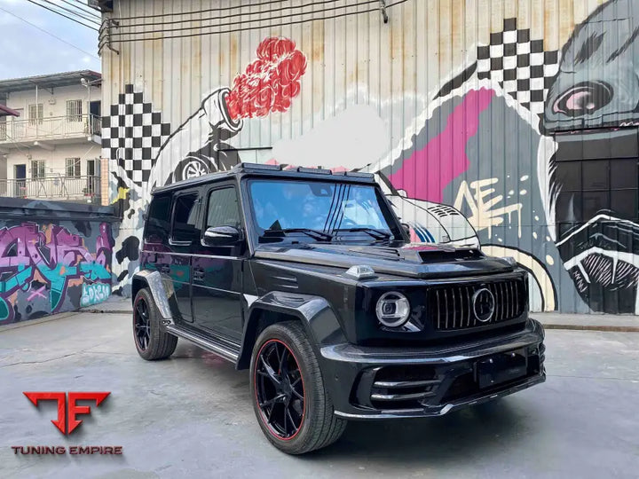 MERCEDES-BENZ G-CLASS W463A W464 G63 2018 + DRY CARBON FIBER WIDE BODY KIT