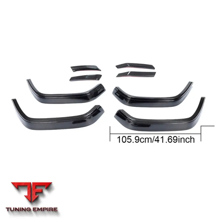 MERCEDES BENZ G class W463A W464 G63 AMG 2018 + FRONT BUMPER REAR BUMPER FENDER FLARES DRY CARBON FIBER BODY KIT