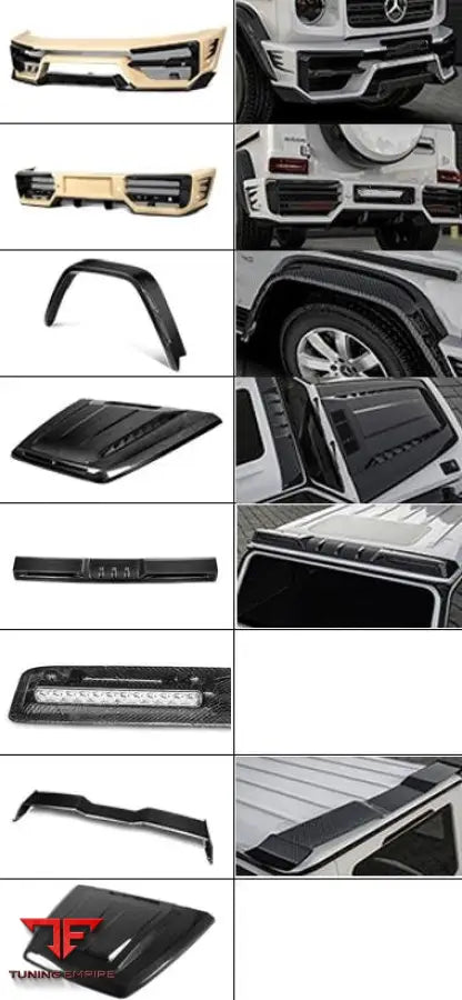 MERCEDES BENZ G-CLASS (W464) CARBON FIBER PARTS
