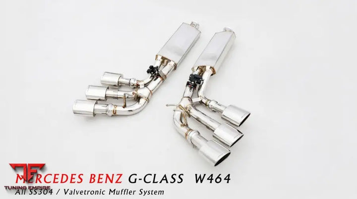 MERCEDES BENZ G63 AMG W464 VALVETRONIC EXHAUST SYSTEM