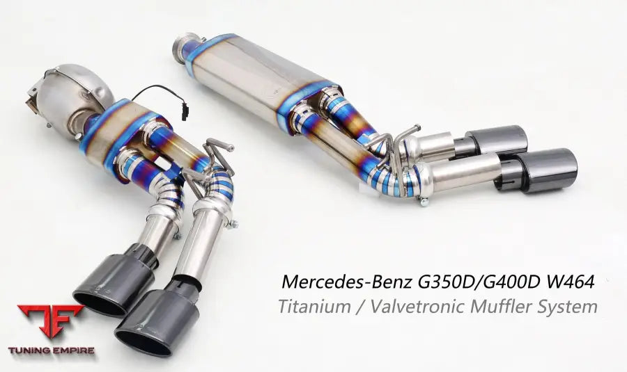 Mercedes Benz G Class Amg W464 All Ss304 Valvetronic Exhaust System