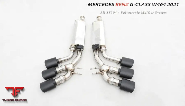 MERCEDES BENZ G63 AMG W464 VALVETRONIC EXHAUST SYSTEM