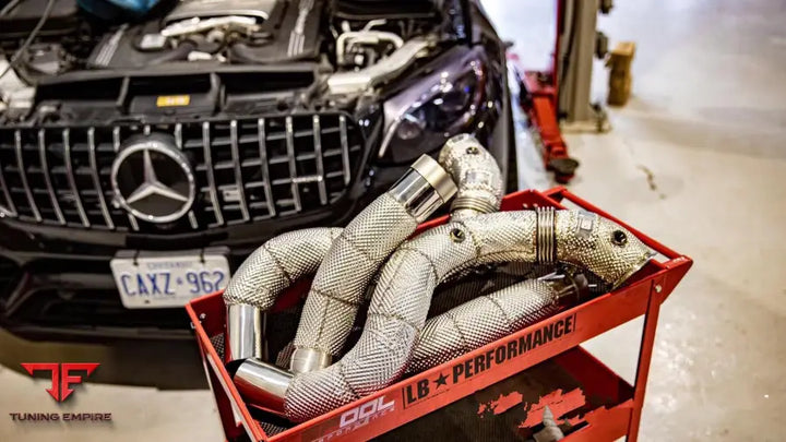 MERCEDES BENZ GLC 63 AMG C253 TITANIUM VALVETRONIC EXHAUST SYSTEM