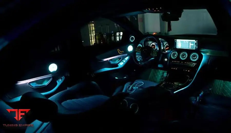 MERCEDES BENZ GLC/C-CLASS AIR VENTS WITH AMBIENT LIGHTS