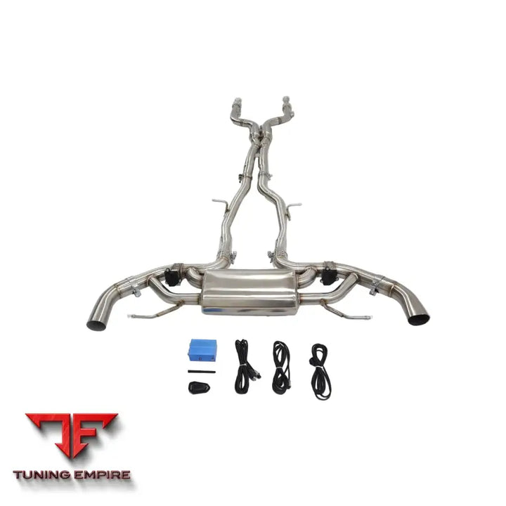MERCEDES BENZ GLC-CLASS GLC43 X253 3.0T STAINLESS STEEL CATBACK RAZOR EXHAUST WITH MUFFLER VALVE
