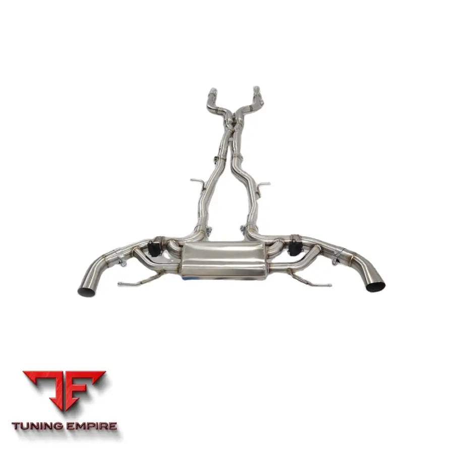 MERCEDES BENZ GLC-CLASS GLC43 X253 3.0T STAINLESS STEEL CATBACK RAZOR EXHAUST WITH MUFFLER VALVE