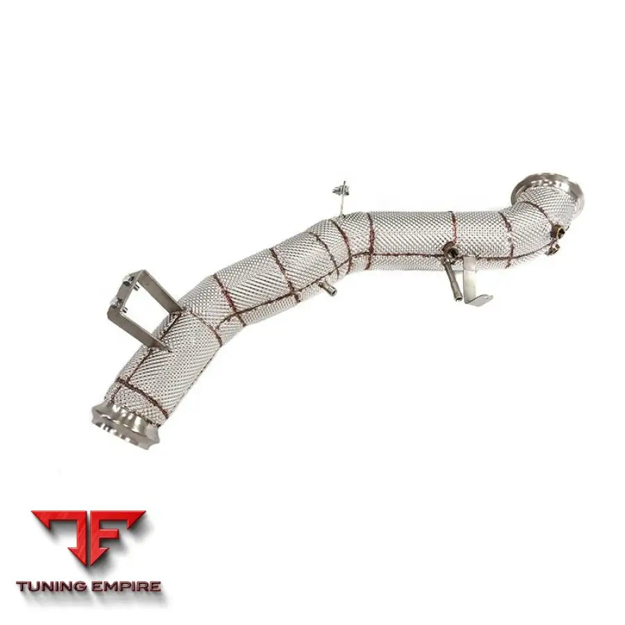 MERCEDES BENZ GLC-CLASS GLC63 2.0T STAINLESS STEEL RAZOR EXHAUST DOWNPIPE WITH HEAT SHIELD