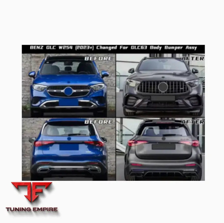 MERCEDES BENZ GLC W254 UPGRADE TO GLC63 BODY KIT