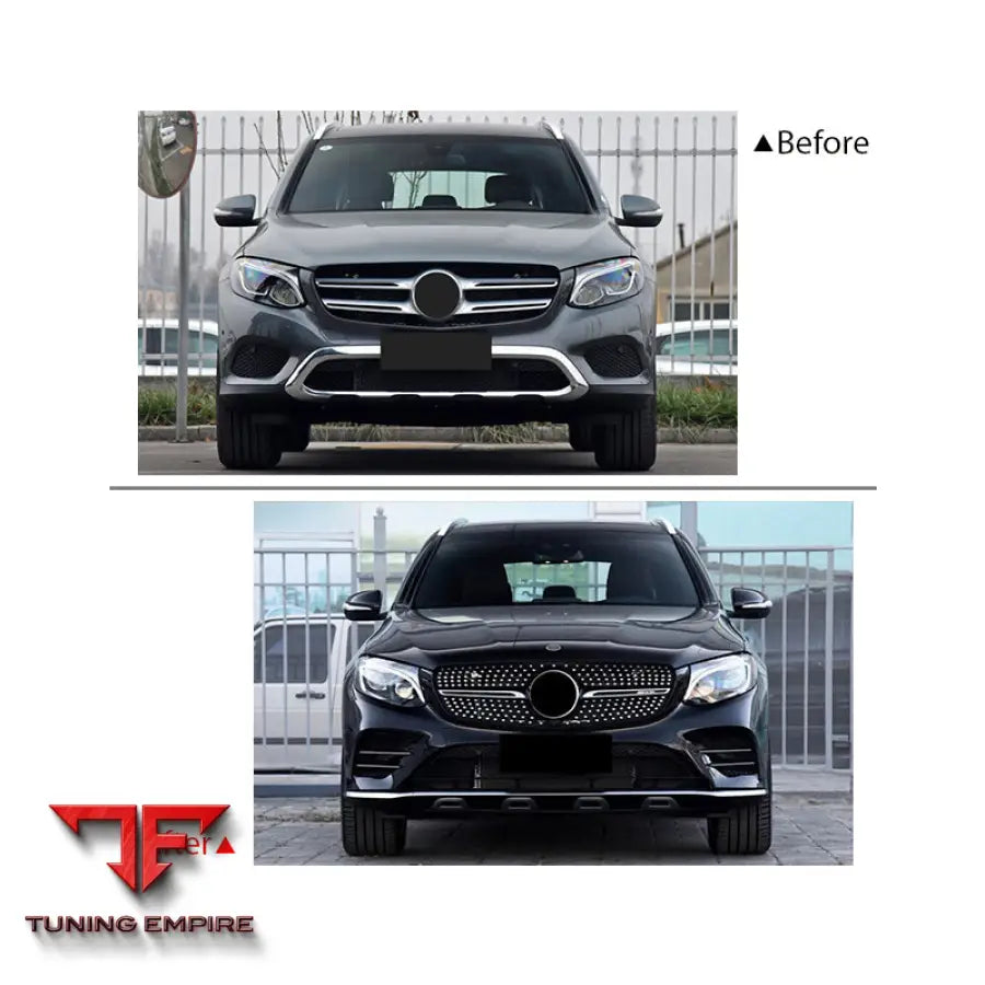 MERCEDES-BENZ GLC(X253) UPGRADE TO GLC43 AMG BODY KIT 2016-2019Y