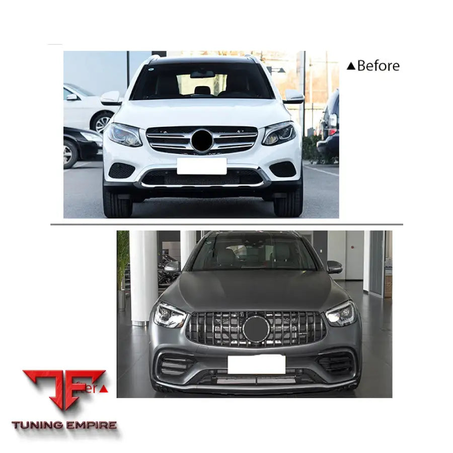 MERCEDES-BENZ GLC (X253) UPGRADE TO GLC63 AMG BODY KIT 2016-2019Y