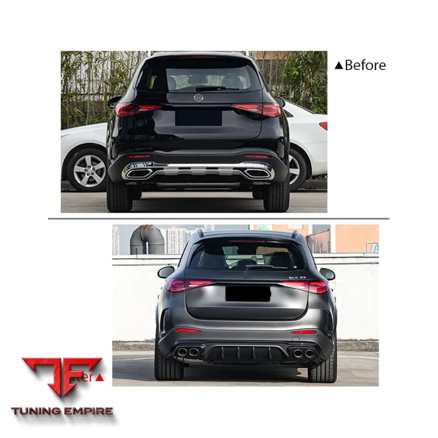 MERCEDES-BENZ GLC(X254) UPGRADE TO GLC63 AMG BODY KIT 2023-2024Y