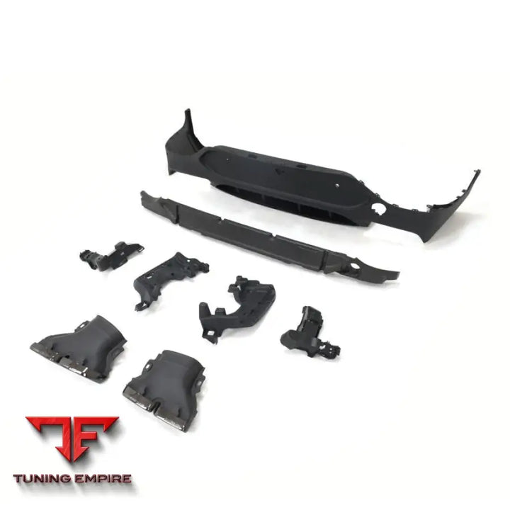 MERCEDES-BENZ GLC63 REAR DIFFUSER WITH EXHAUST TIPS FOR COUPE