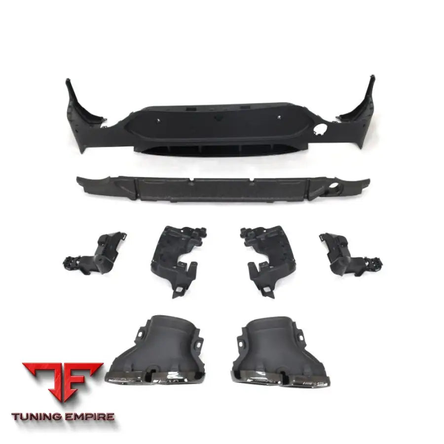 MERCEDES-BENZ GLC63 REAR DIFFUSER WITH EXHAUST TIPS FOR COUPE