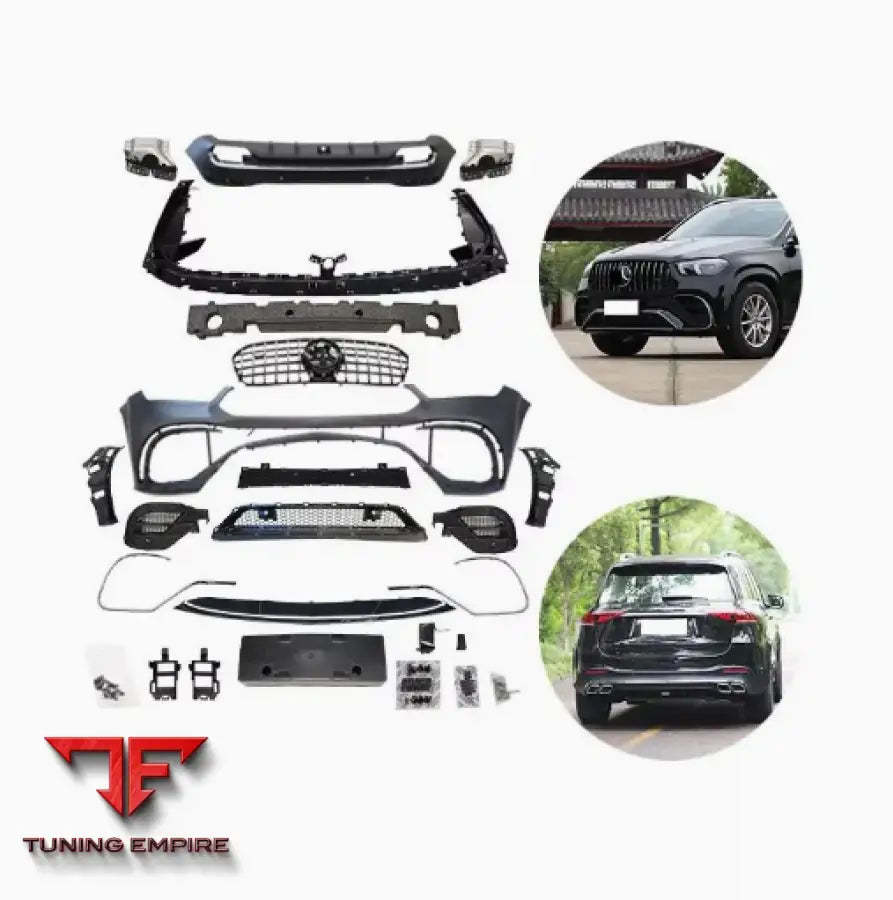 MERCEDES BENZ GLE CLASS W167 UPGRADE TO GLE63 BODY KIT