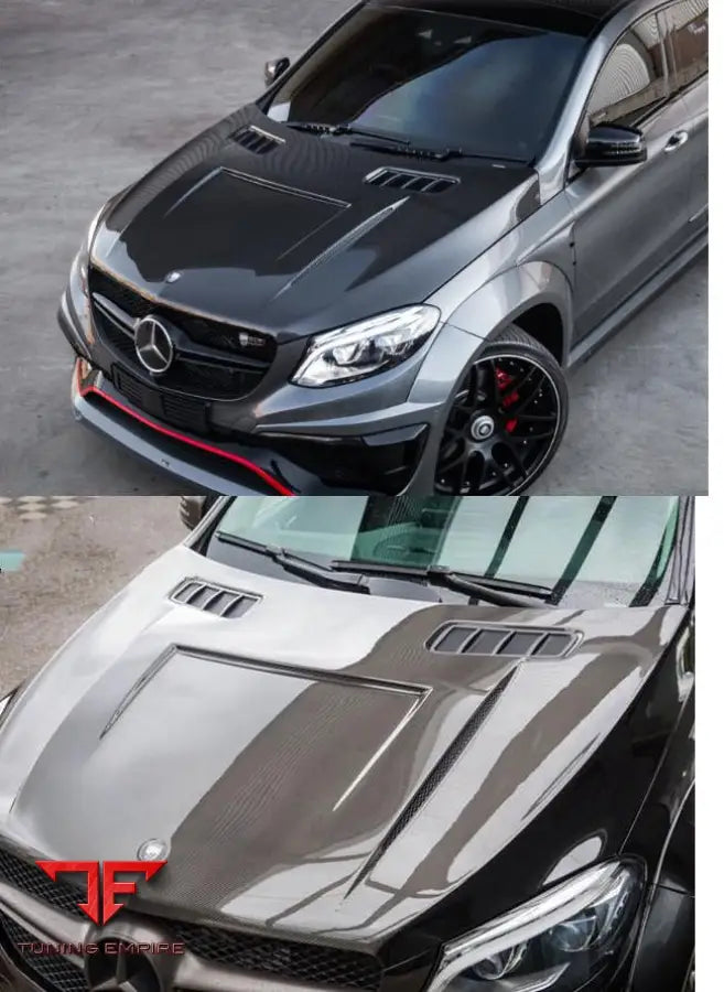 MERCEDES BENZ GLE COUPE C292 WIDE BODY KIT WITH CARBON and LED