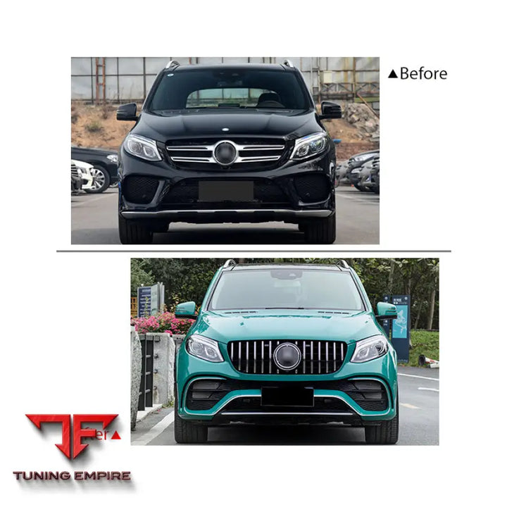 MERCEDES-BENZ GLE(W166) UPGRADE TO GLE63 AMG BODY KIT