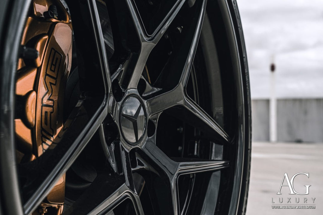 Mercedes-Benz GLE63 AMG on custom forged wheels