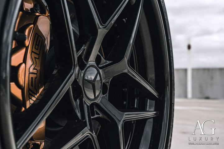 Mercedes-Benz GLE63 AMG on custom forged wheels