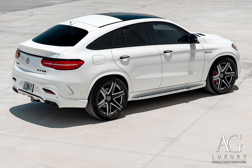 Mercedes-Benz GLE63S AMG Coupe on custom forged wheels