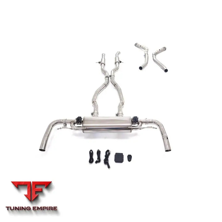 MERCEDES BENZ GLS-CLASS GLS63 X166 5.5T STAINLESS STEEL CATBACK RAZOR EXHAUST DOWNPIPE