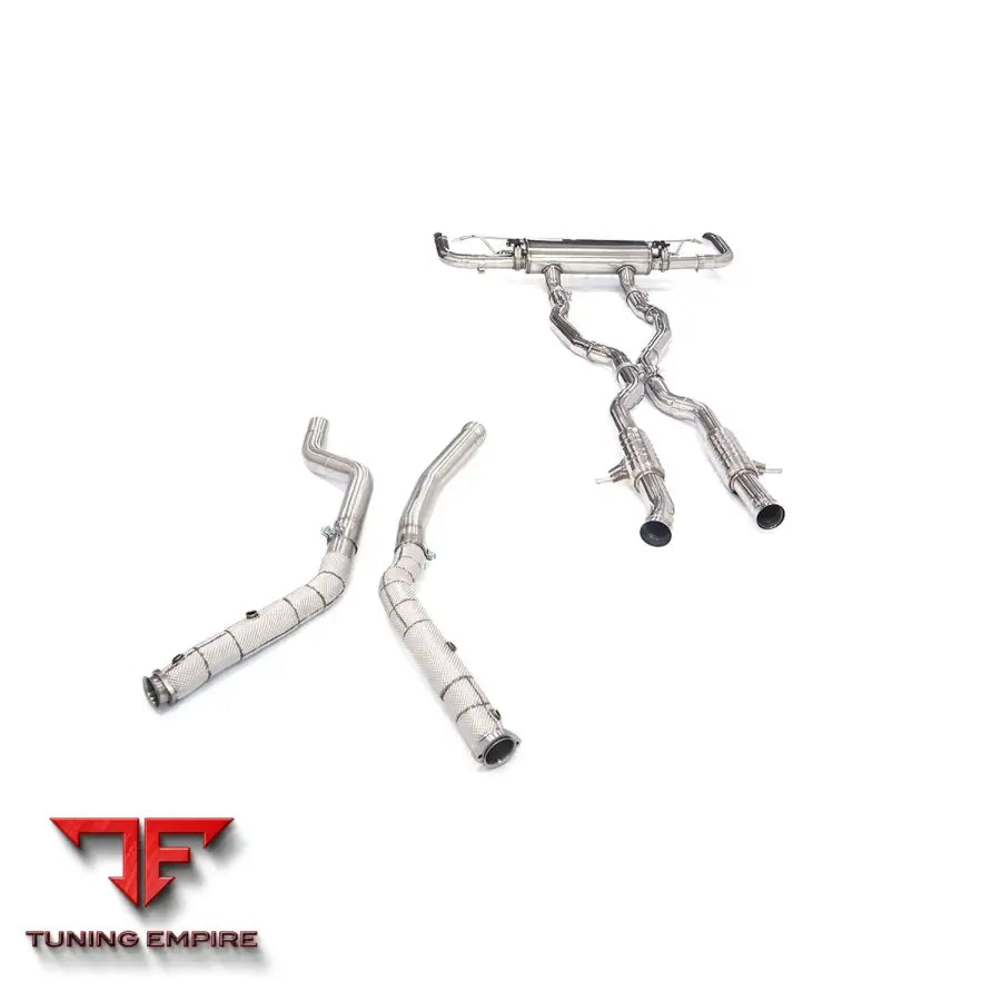MERCEDES BENZ GLS-CLASS GLS63 X166 5.5T STAINLESS STEEL CATBACK RAZOR EXHAUST WITH MUFFLER VALVE