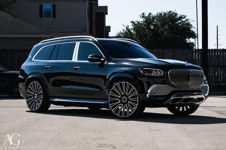 Mercedes-Benz GLS600 Maybach on custom forged wheels