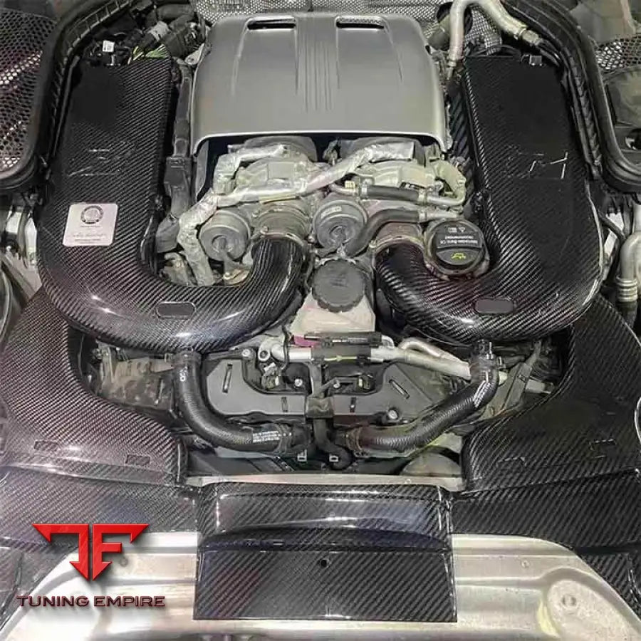 MERCEDES BENZ M177 4.0T AMG C63 W205 COLD AIR INTAKE FILTER PIPE BOX 2015-2022Y