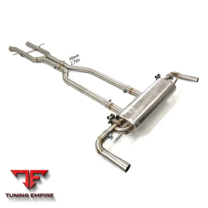 MERCEDES BENZ ML-CLASS ML500 W166 STAINLESS STEEL CATBACK RAZOR EXHAUST WITH MUFFLER VALVE