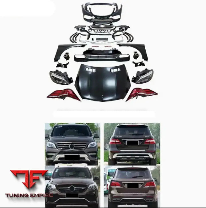 MERCEDES-BENZ ML CLASS UPGRADE TO GLE63 BODY KIT