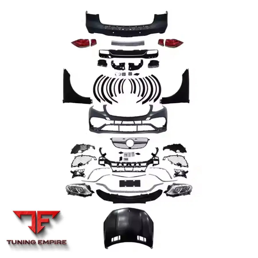 MERCEDES-BENZ ML CLASS W166 UPGRADE TO GLE63 AMG BODY KIT