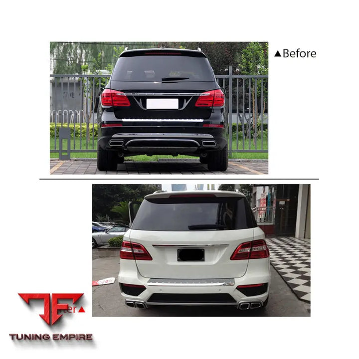 MERCEDES-BENZ ML UPGRADE TO ML63 AMG BODY KIT 2012-2015Y