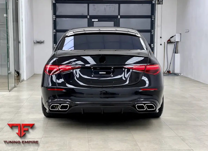 MERCEDES BENZ S CLASS AMG W223 2020 + BLACK AERO BODY KIT